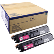 BROTHER TONER TN-329M TWIN MAGENTA 2-PACK